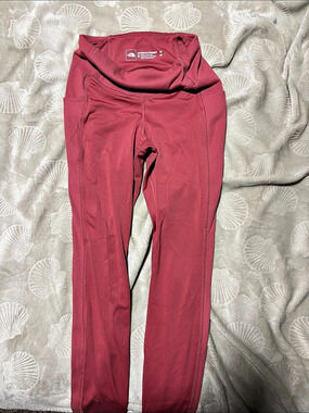 North face Women's Athletic Leggings in Pink Like New
